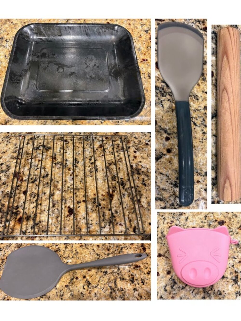 6-Piece Assortment of Small Baking Accessories